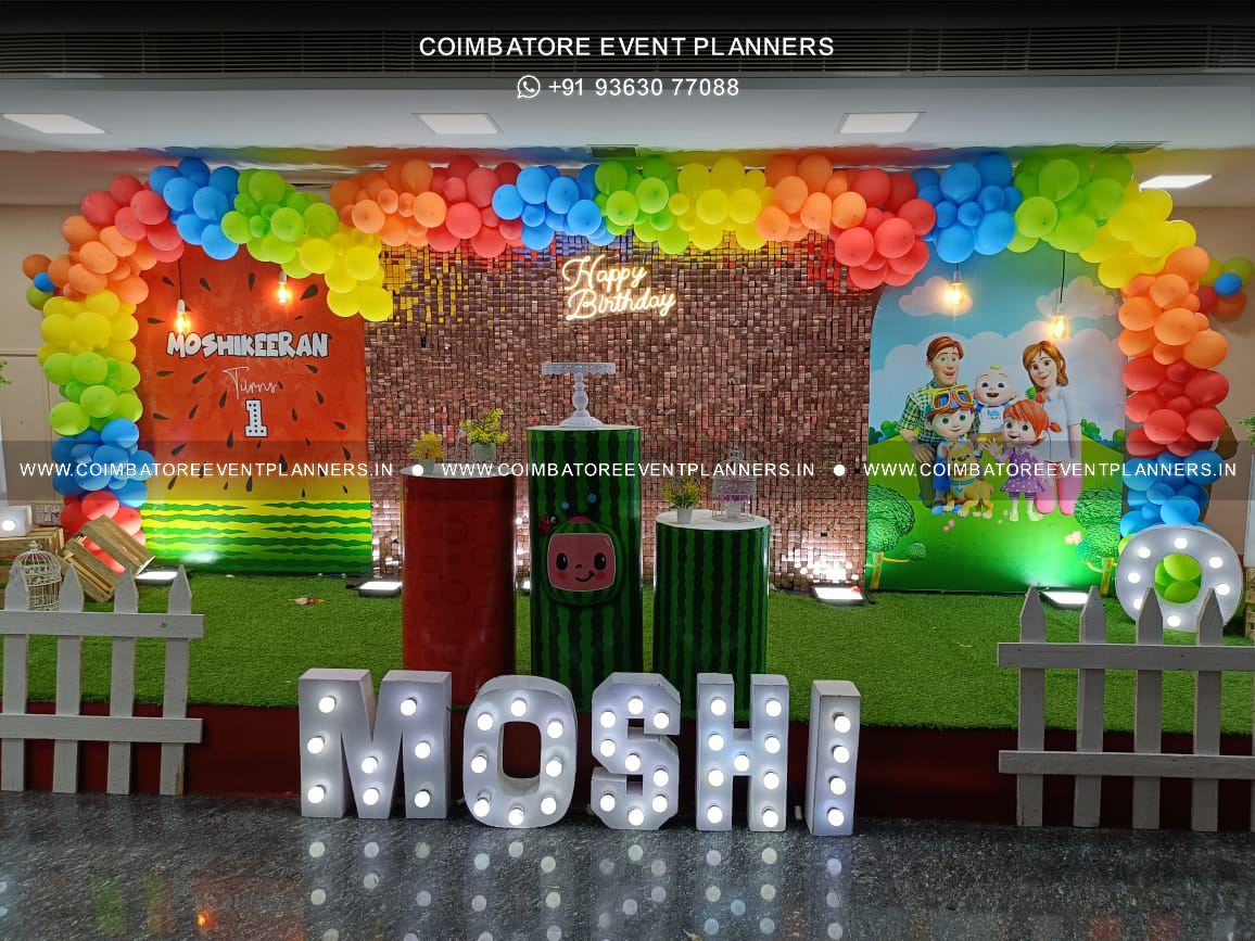 Top Birthday Party Decorators in Coimbatore