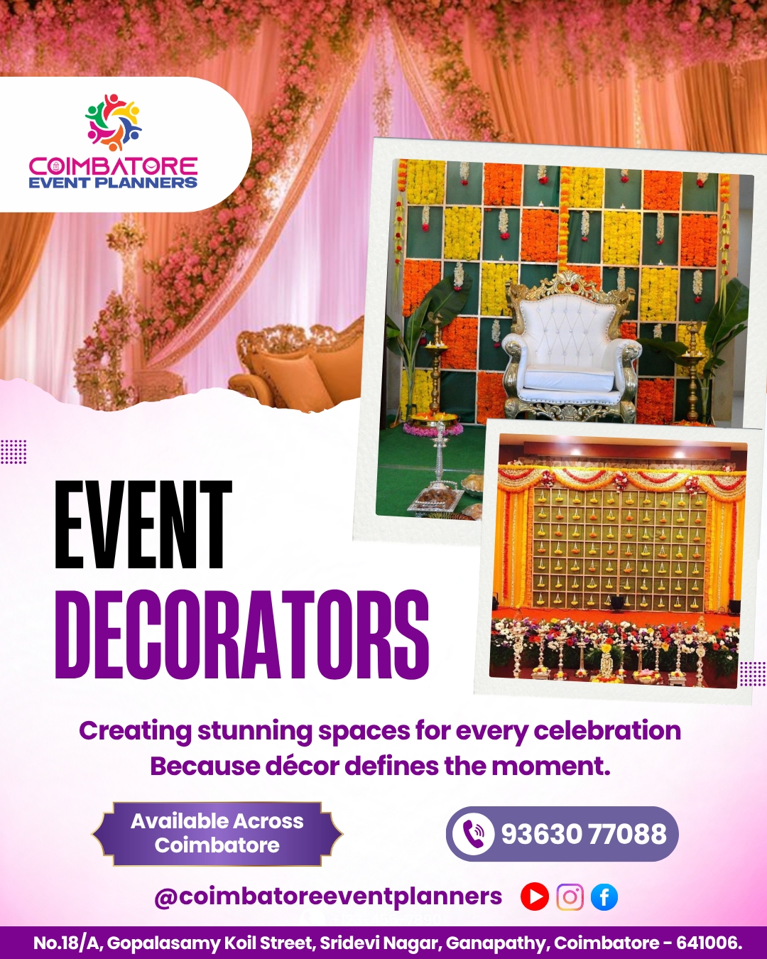 Top Decorators in Coimbatore